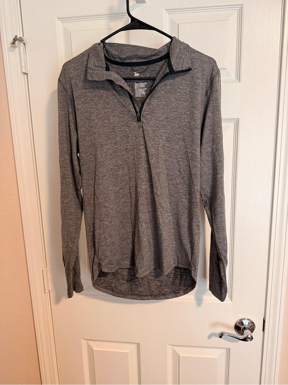 all in motion Heather Gray Half-Zip Pullover